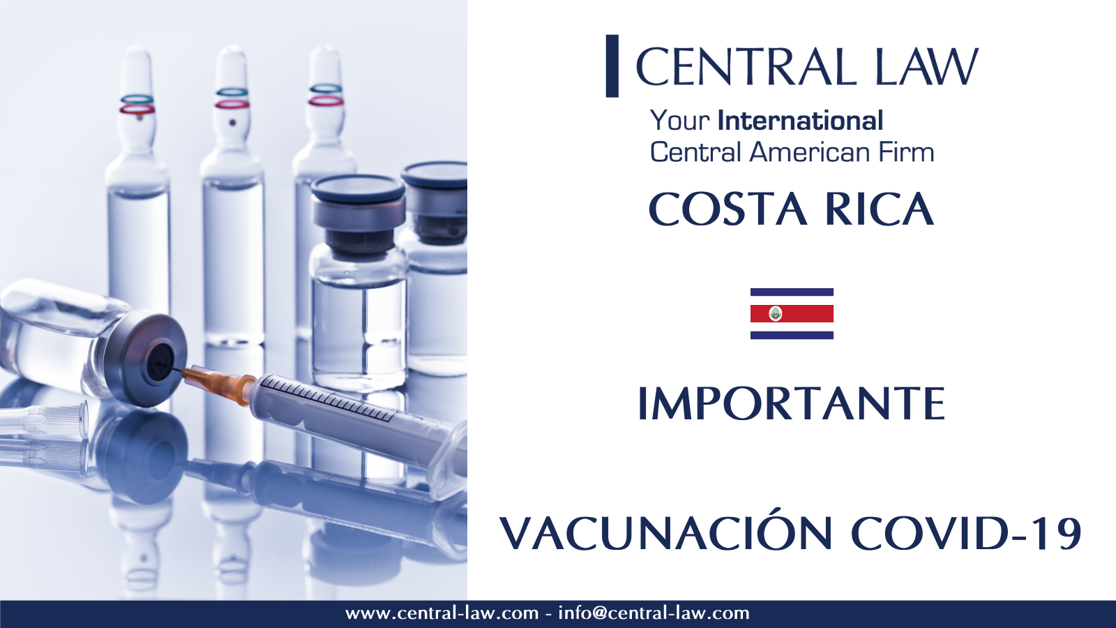 , COSTA RICA &#8211; VACUNACIÓN COVID-19: Sector público y privado
