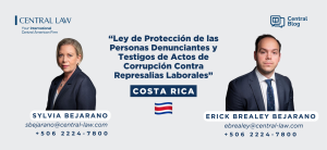 , COSTA RICA &#8211; Ley de Protección de las Personas Denunciantes y Testigos de Actos de Corrupción Contra Represalias Laborales