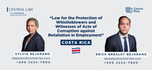 , COSTA RICA &#8211; Law for the Protection of Whistleblowers and Witnesses of Acts of Corruption against Retaliation in Employment