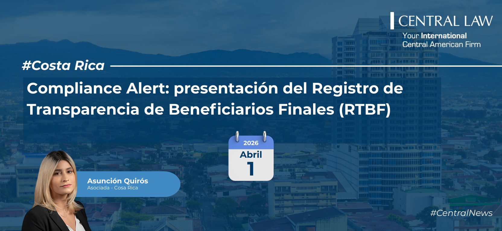 , Costa Rica | Presentación del Registro de Transparencia de Beneficiarios Finales (RTBF)
